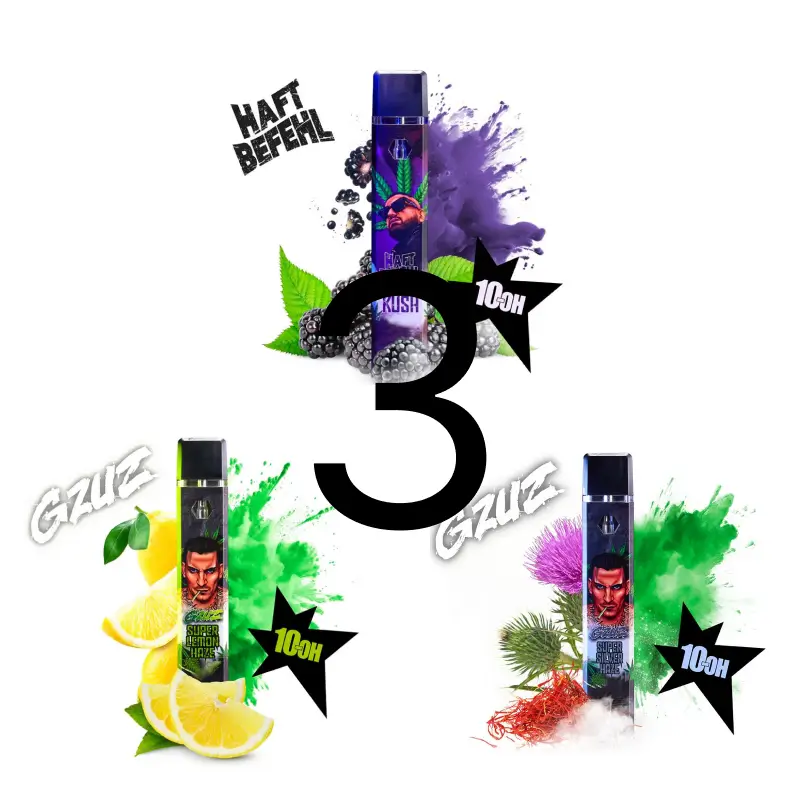 gzuz vape hhc Gzuz Hhc Vape GZUZ H3 – Vape Handel main image 1